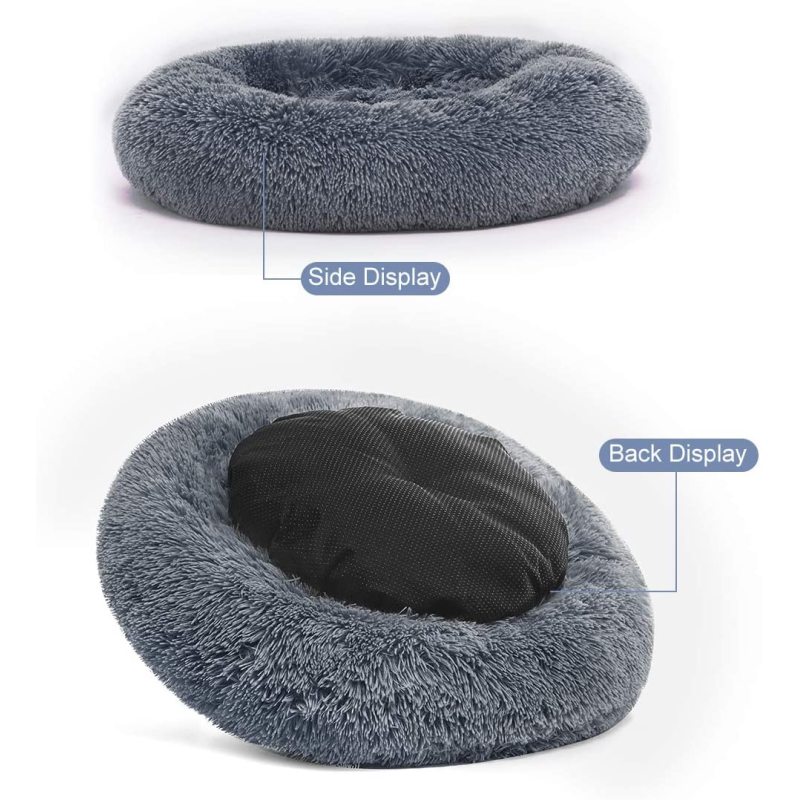 Comfortable Donut Cuddler Round Dog Bed