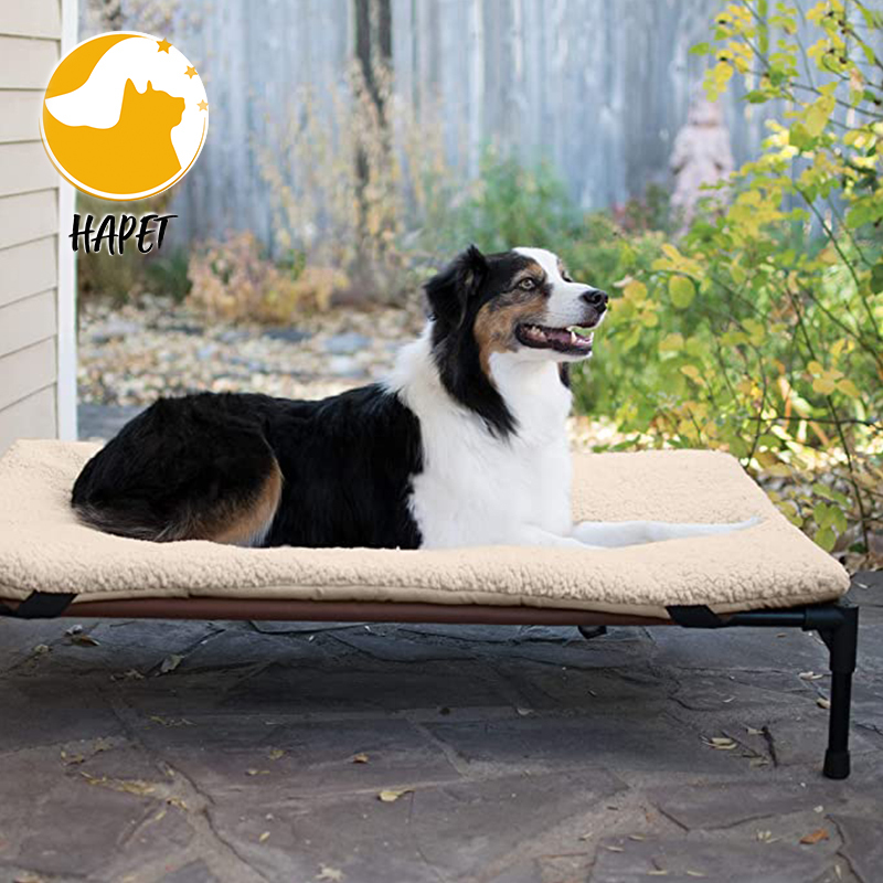 Original Pet Cot Elevated Dog Bed Cot With Mesh Center