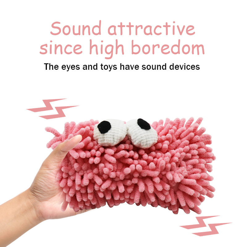 Dog Chew Toys for Aggressive Chewers Pet Interactive Movement Toys Pet Squeaky Plush Toy