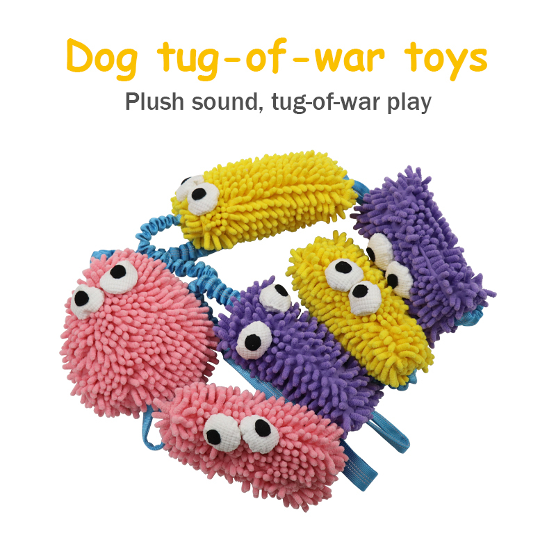 Dog Chew Toys for Aggressive Chewers Pet Interactive Movement Toys Pet Squeaky Plush Toy