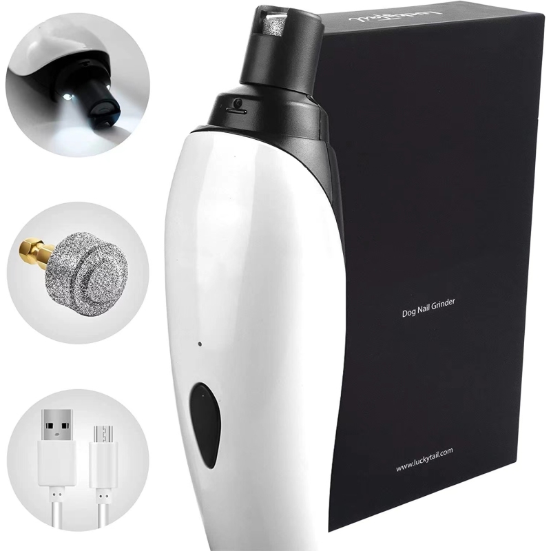Rechargeable Dog Nail Grinder Trimmer