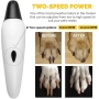Rechargeable Dog Nail Grinder Trimmer