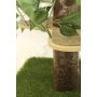 Large Square Cat Condo Cat Tree Activity Tree in Ever Green