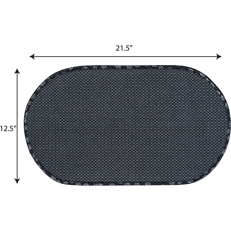 Microfiber Pet Bowl Mat For Pet Use Indoor Living Room