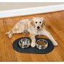 Microfiber Pet Bowl Mat For Pet Use Indoor Living Room