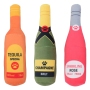 Bite Resistant Bottle Shape Toy Dog Pet Squeaky Plush Toy Pet Dog Toy for Aggressive Chewers