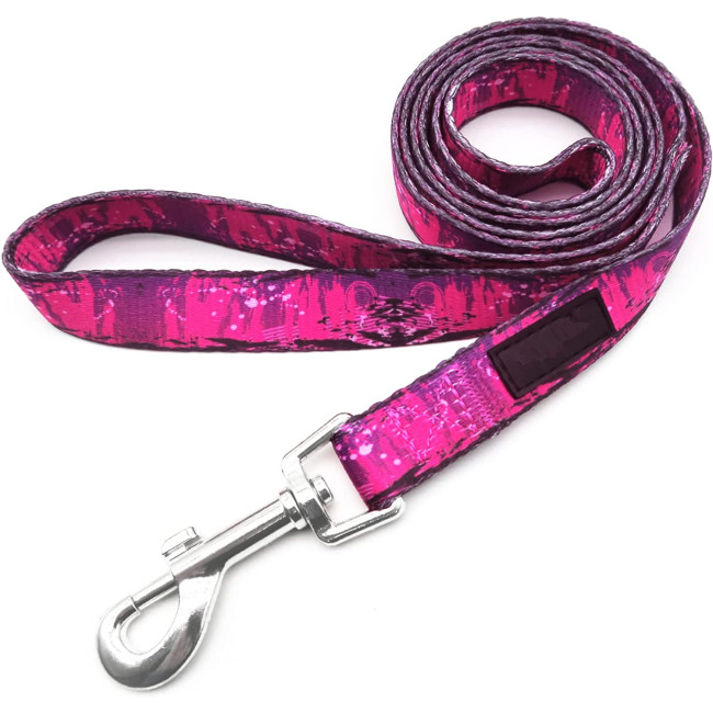 Walking Training Printed Girl Pet Leashes for Small, Medium and Large Dogs