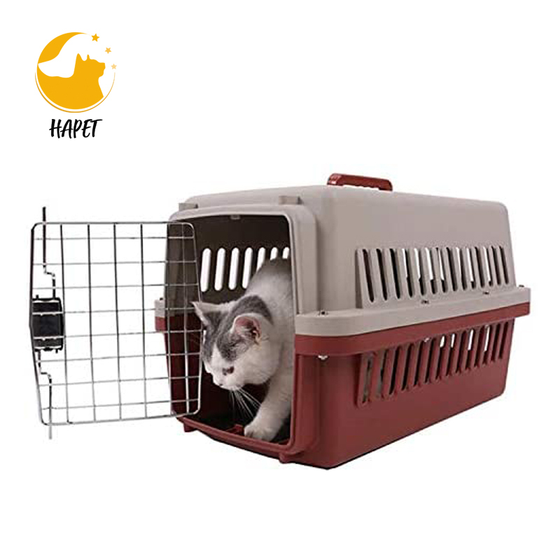 Pet Travel Cage Dog Cat Transport Cage Portable Flight Case Pet Home Cage
