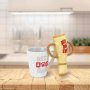 Dog Dad Mug and Dog Toy Set - Great Gift Idea for Pet Owners - Cute Dog Stocking Stuffer