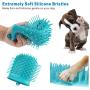 Dog Paw Cleaner Cup with Towel Pet Foot Washer Dog Cleaning Brush for Puppy Cats paw cleaner cup