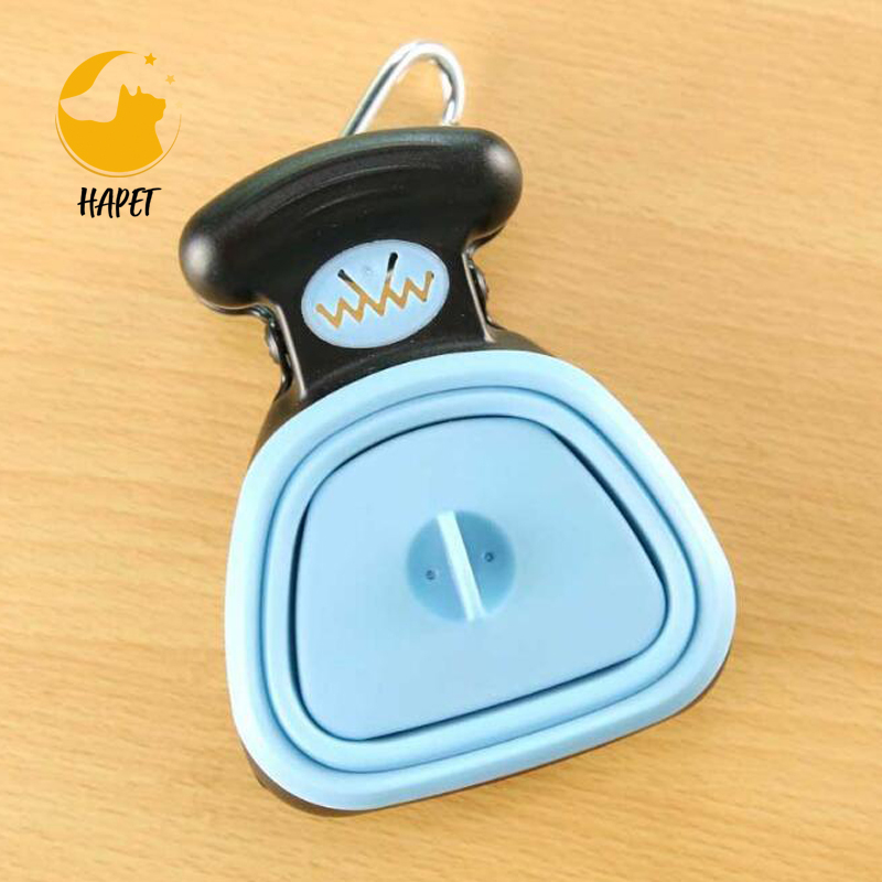 Dog Leash Clip Include Poop Bag Heavy Duty Dog Waste Cleaner with Bag Dispenser Portable Poop Scoop for Dog
