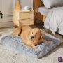 Different Size Dog Crate Pad Soft Feeling Sleeping Couch Dog Bed Non-Slip On The Ground Or Indoor Use