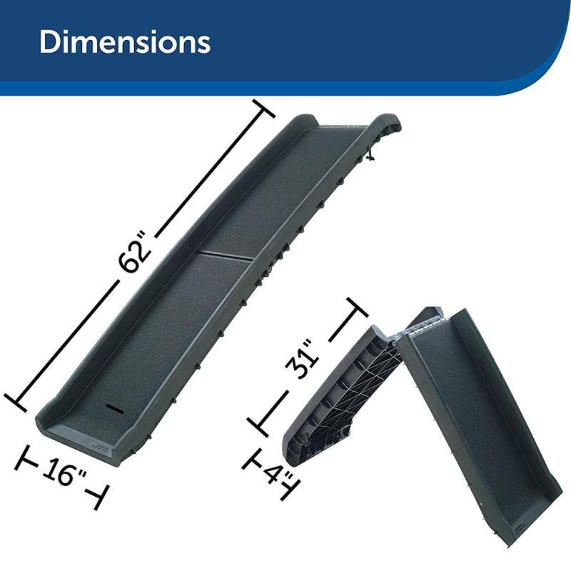 Pet Ramp Lightweight Folding Pet Access for Cats and Dogs, Perfect for Cars, Truck and SUVs