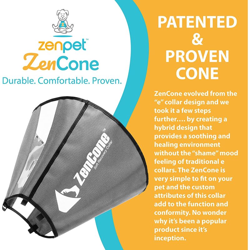 Comfortable Soft Collar Pet Recovery Cone Adjustable for a Secure and Custom Fit
