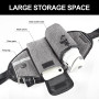 Dual-Handle Reflective  Bungee  Dog Waist Leash Retractable for Walking Hiking