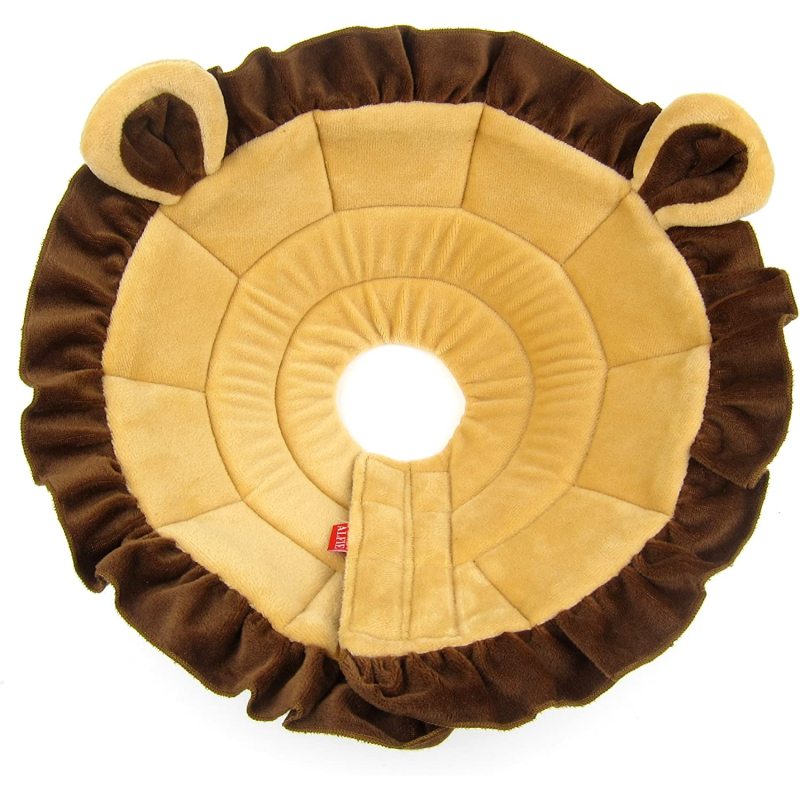 Recovery Collar for Dogs and Cats Lion Pattern