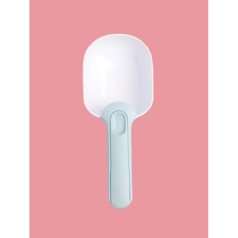 Pet Food Spoon Handle With a Tin Spoon Clip-on Food Shovel Food Shovel