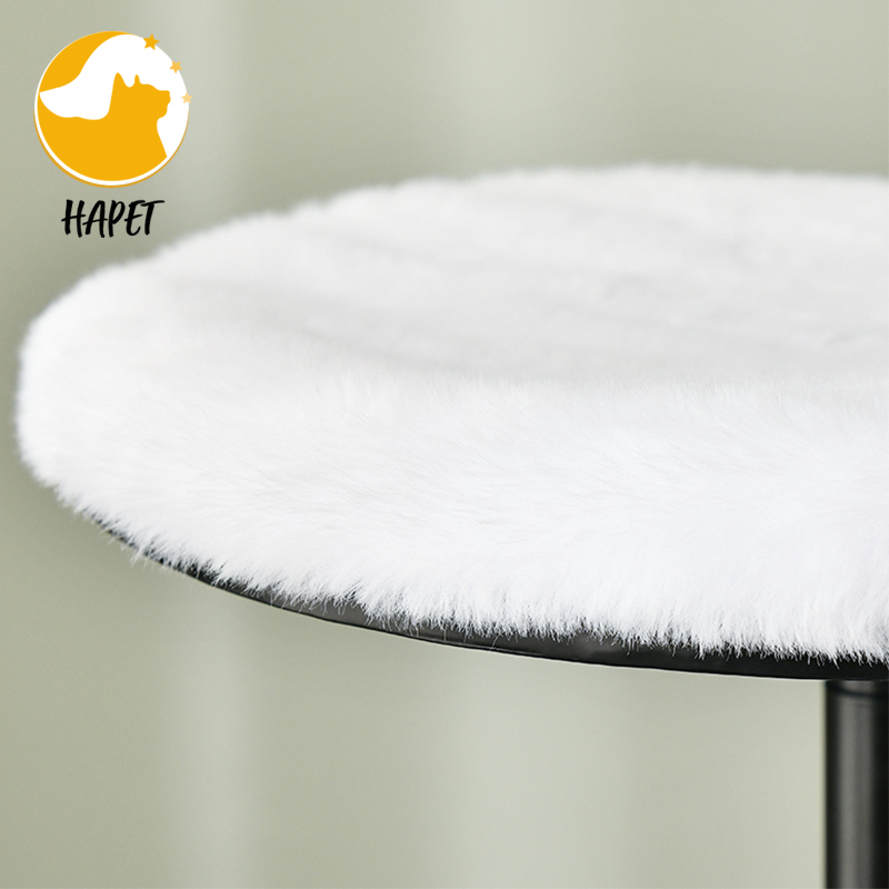 Multilevel and Luxury Cat Towers with Portable Plush Mats and Sisal-Covered Scratching Posts