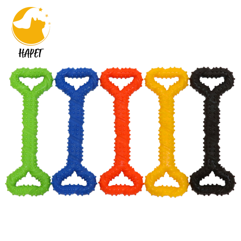 Dog Toys Puppy Teething Toy Dog Rubber Chew Toy Pet Toothbrush Pick Up Sticks