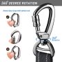 Highly Reflective Threads Tactical Dog Leash ith Padded Handle for Training