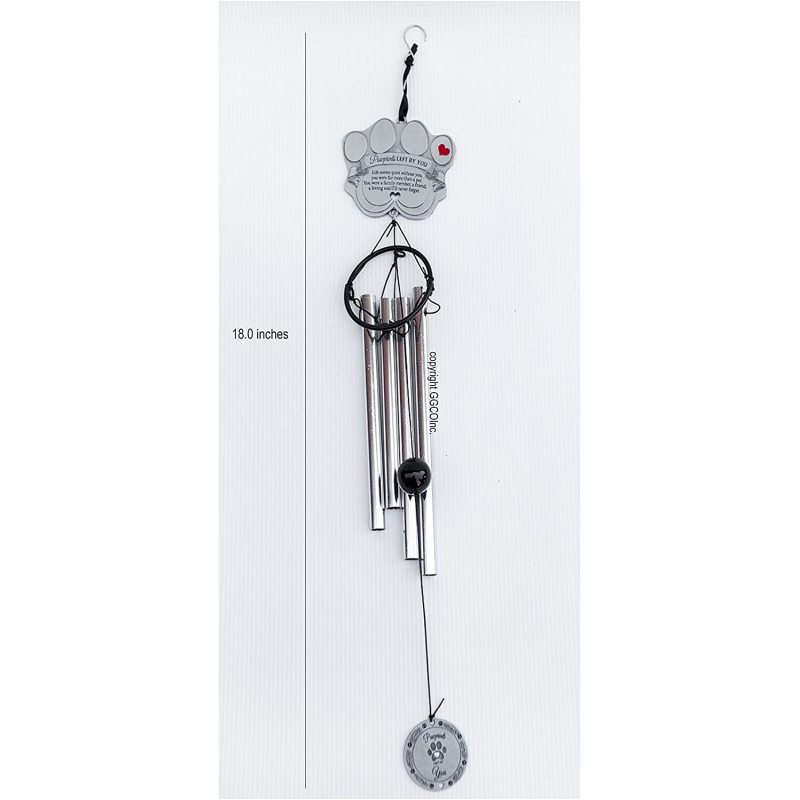 Beautiful Remembrance Gift Pet Wind Chime for a Grieving Pet Owner