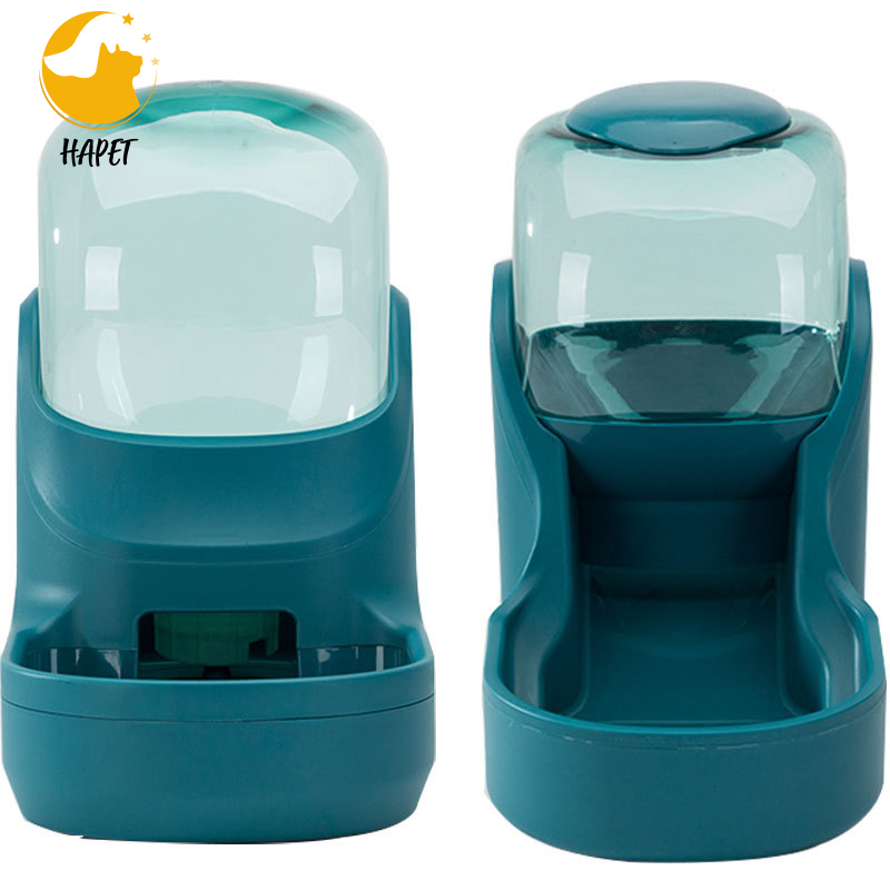Automatic Dog Cat Feeder and Water Dispenser Pet Food Bowl Food Feeder