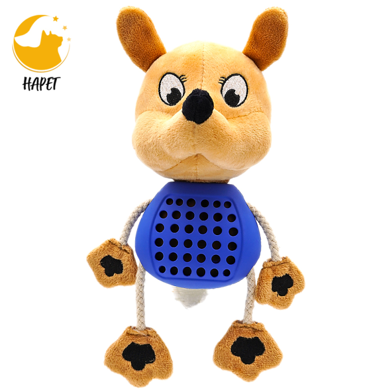 Dog Toys Interactive Durable Plush Dog Toy Chew Puzzle Dog Toys