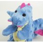 Dragons Squeaker Plush Pet Toy for Dogs & Puppies, Soft & Durable, Tough & Chew Resistant, Reinforced Seams - Periwinkle, Small