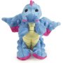 Dragons Squeaker Plush Pet Toy for Dogs & Puppies, Soft & Durable, Tough & Chew Resistant, Reinforced Seams - Periwinkle, Small