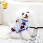 Dog Shirts Cute Printed Dog Clothes Soft Cotton Pet T Shirt Breathable Puppy Sweatshirt Apparel Outfit for Pet Dog