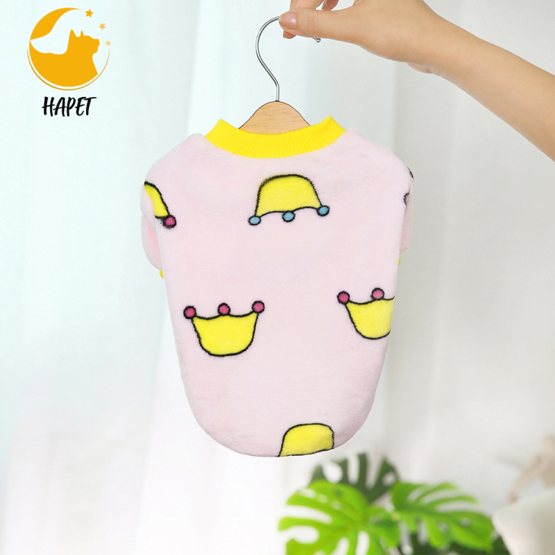Dog Shirts Cute Printed Dog Clothes Soft Cotton Pet T Shirt Breathable Puppy Sweatshirt Apparel Outfit for Pet Dog