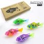 Hot Amazon Litter Mat Interactive Swimming Robot Fish Toy for Cat Dog with LED Light