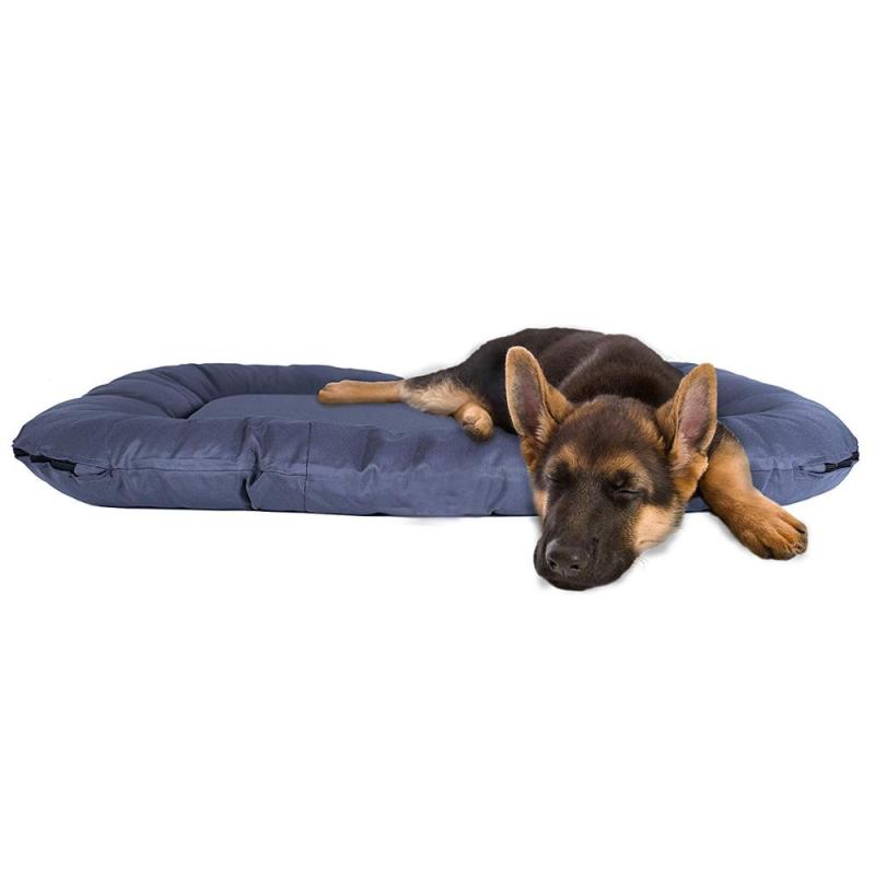 Premium Waterproof Dog Bed Durable Grey Oxford Fabric Removable Washable Cover
