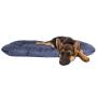 Premium Waterproof Dog Bed Durable Grey Oxford Fabric Removable Washable Cover