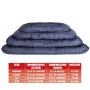 Premium Waterproof Dog Bed Durable Grey Oxford Fabric Removable Washable Cover