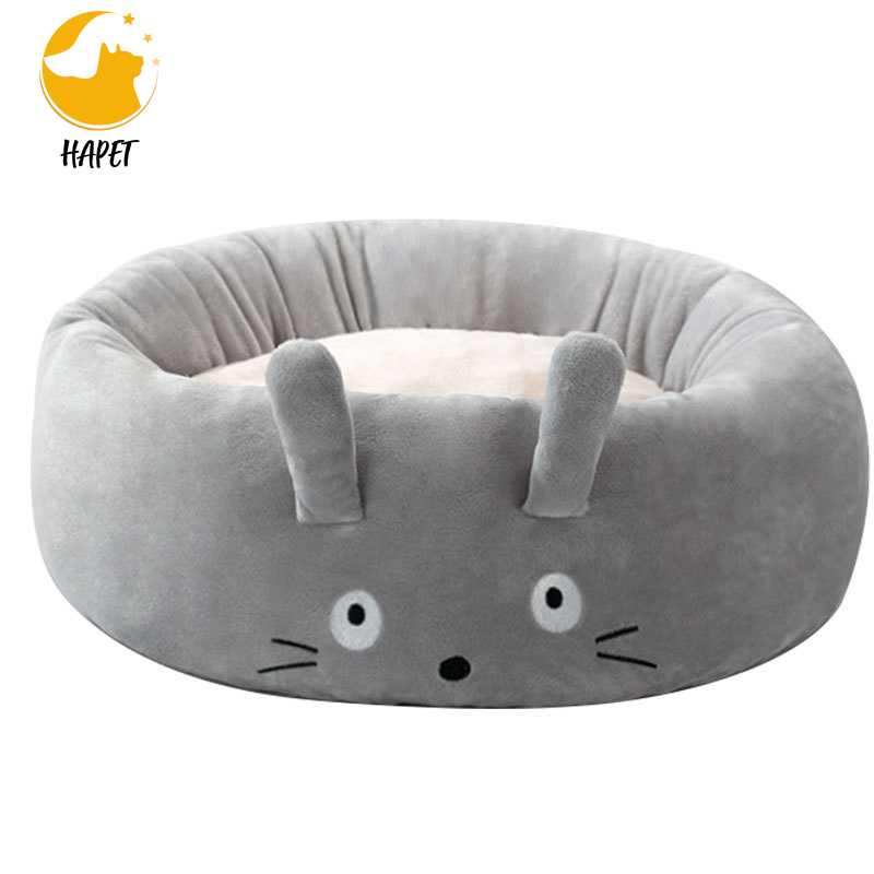 Donut Camling Dog Beds Round Cuddler Pet Beds for Puppy Cats Washable