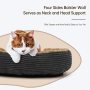 Dog Bed Low Leading Edge - Breathable Soft Plush Pet Bed, Machine Washable Dog Couch, Waterproof Nonskid Orthopedic Dog Bed