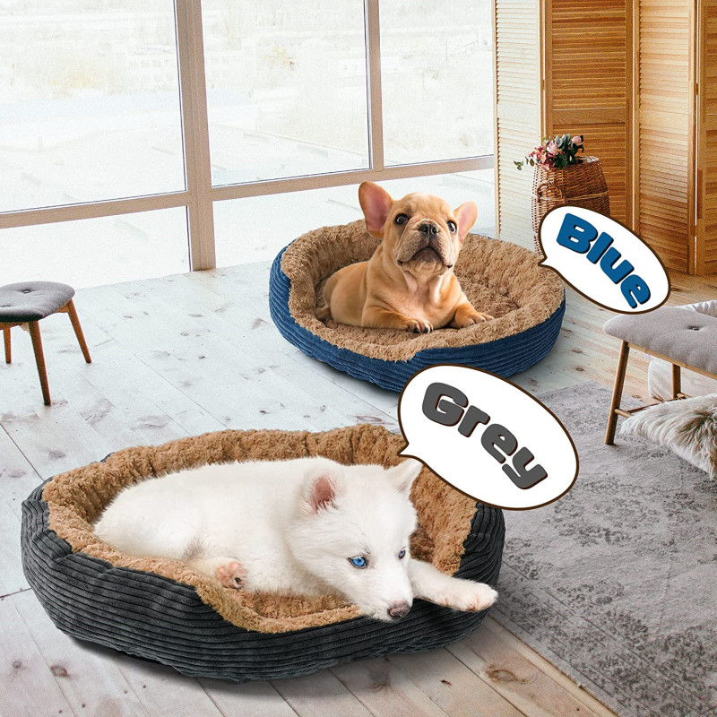 Dog Bed Low Leading Edge - Breathable Soft Plush Pet Bed, Machine Washable Dog Couch, Waterproof Nonskid Orthopedic Dog Bed