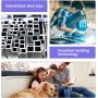 Heavy Duty Wire Dog Kennel Playpen Included a Roof