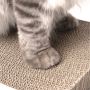Cat Scratcher Cardboard Cat Scratch Pad with Premium Scratch Textures Design Durable Cat Scratching Pad Reversible