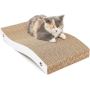 Cat Scratcher Cardboard Cat Scratch Pad with Premium Scratch Textures Design Durable Cat Scratching Pad Reversible