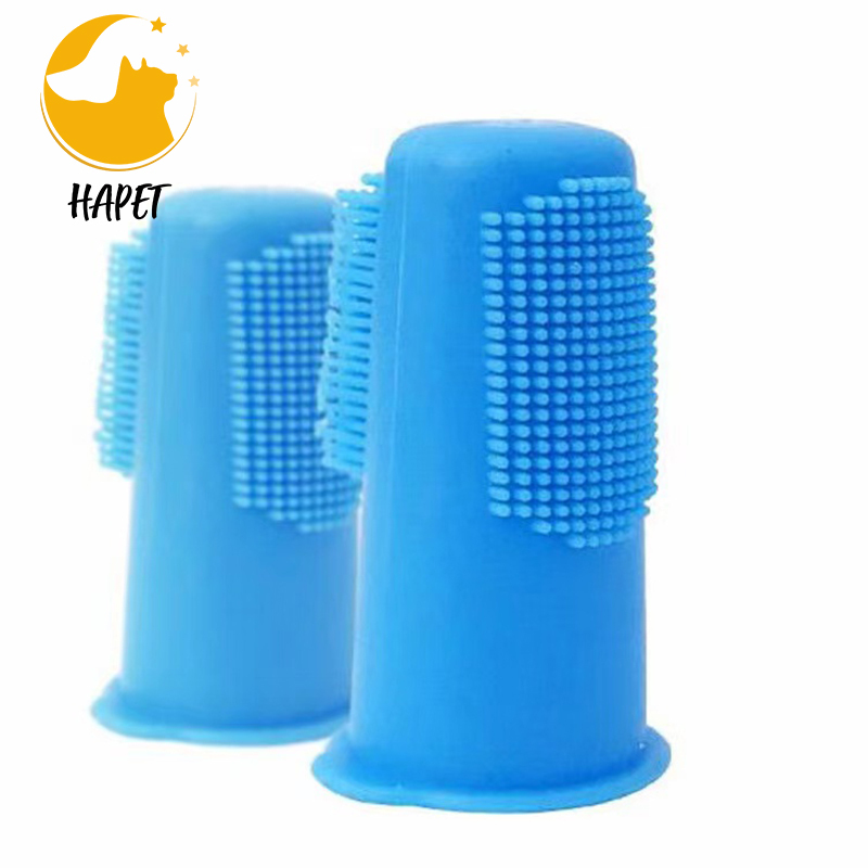 Small Dog & Cat Toothbrush Soft Silicone Dental Care, Pet Toothbrush, Oral Hygiene, Easy to Handle, Deep Clean,