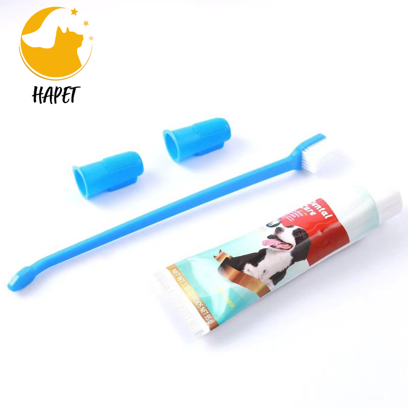 Small Dog & Cat Toothbrush Soft Silicone Dental Care, Pet Toothbrush, Oral Hygiene, Easy to Handle, Deep Clean,