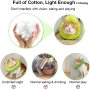Adjustable Cat Recovery Cat Cone Collar Cute Avocado for Cats After Surgery