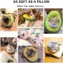 Adjustable Cat Recovery Cat Cone Collar Cute Avocado for Cats After Surgery