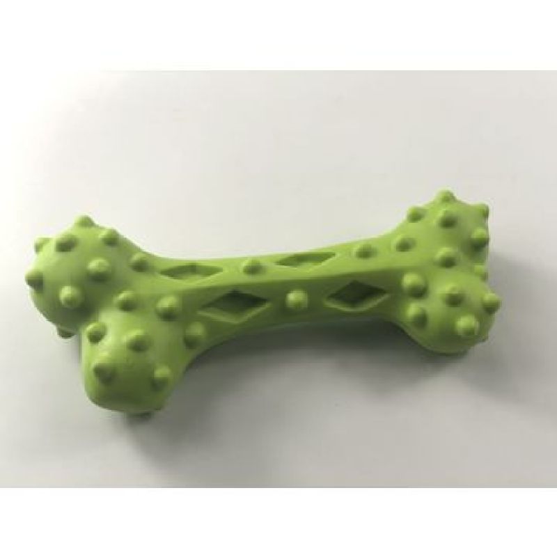 Bone Shape Convex Design Dog Chew Toy Durable For Dog Tooth Cleaning
