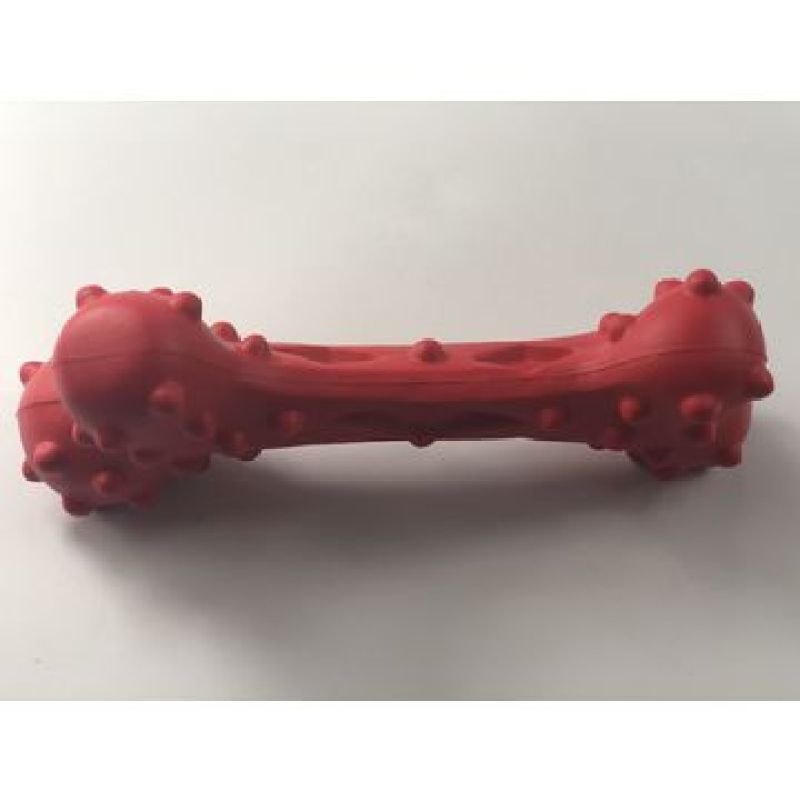 Bone Shape Convex Design Dog Chew Toy Durable For Dog Tooth Cleaning