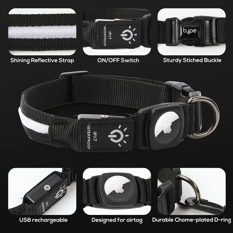 Adjustable Pet  Dog Training Collar With Rechargeable Water Resistant for Large Dogs