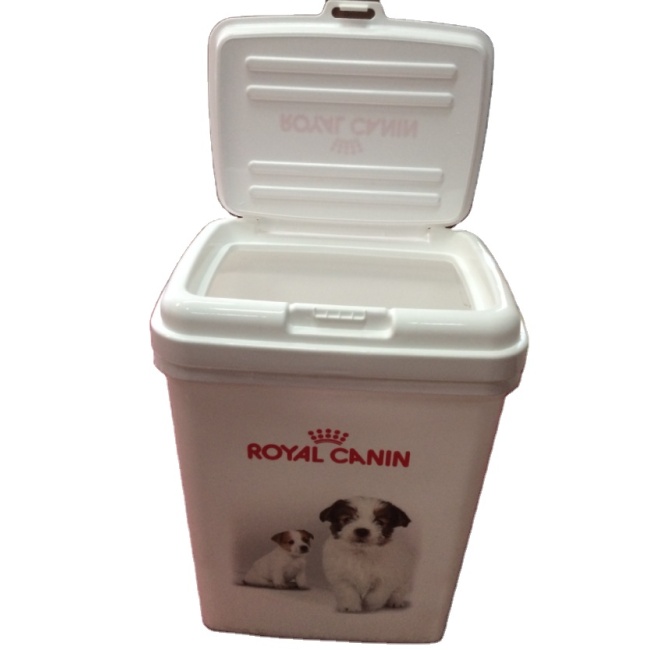 Custom OEM Pet food storage dog food container airtight PP plastic pet food container