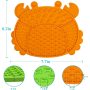 Pet Calming Dog Treat Pads Pet Licking Mat Slow Feeder Cat Training Perfect